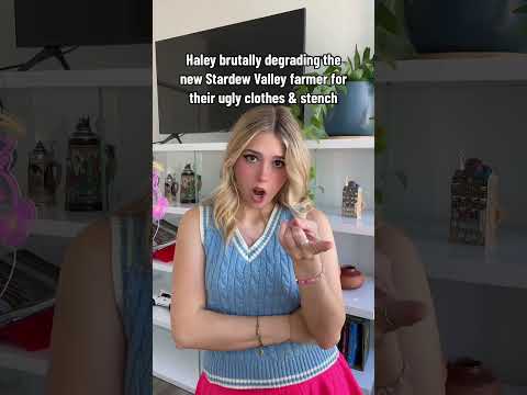 Haley best Stardew girl🥰😂 #stardewvalley #stardewvalleyhaley #cozygaming #gamerlife #officialaudio