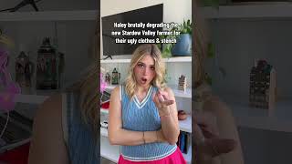 Haley best Stardew girl🥰😂 #stardewvalley #stardewvalleyhaley #cozygaming #gamerlife #officialaudio