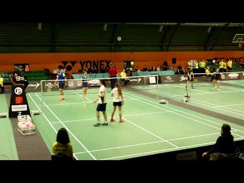 MČR 2018 Praha - Ondřej Helar Veronika Srncová - Přemysl Voráč Anna Legátová - 1. set