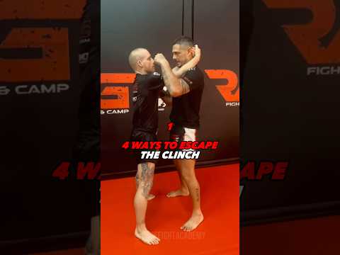 Four ways to escape clinch #muaythaifighter #ragefightacademy #pattaya