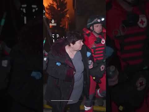 Elderly women and children survive Russian attack on Kharkiv | #AJ shorts