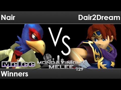 MNM 129 - Nair (Falco, Pikachu) vs Dair2Dream (Roy) Winners - Melee
