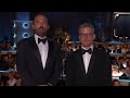 Matt Damon & Ben Affleck announce Christopher Nolan as Best Director #goldenglobes #christophernolan