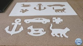 ตัดโฟมบอร์ดด้วย เครื่องCNC
