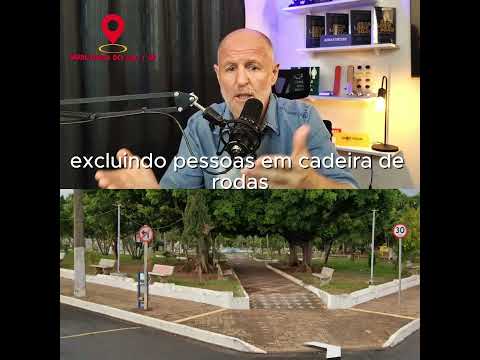 Praças acessíveis.