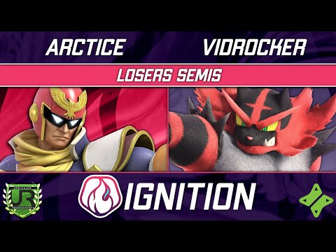 Arctice (Captain Falcon) vs Vidrocker (Incineroar) - Ignition 317 LOSERS SEMIS