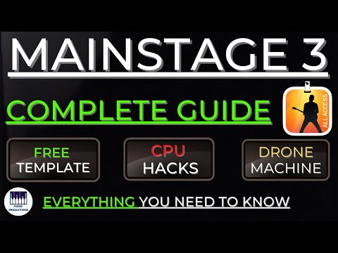 MAINSTAGE 3 COMPLETE GUIDE: BEST FREE TEMPLATE DOWNLOAD
