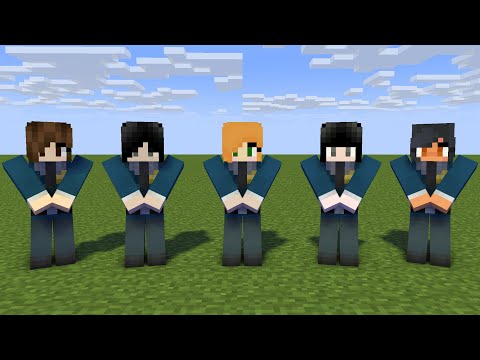 MONSTER SCHOOL : WALKER DANCE MEME POLICE GIRLS - MINECRAFT ANIMATION