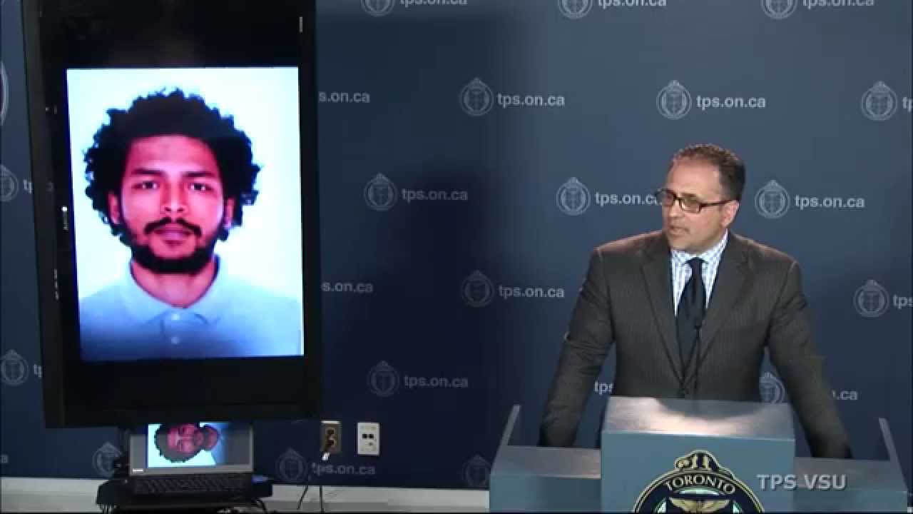 Homicide Detective Sergeant Mike Carbone updates the media on Homicide 19