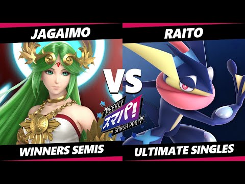 Sumapa 86 Top 8 - Jagaimo (Palutena) Vs. Raito (Greninja) Smash Ultimate - SSBU