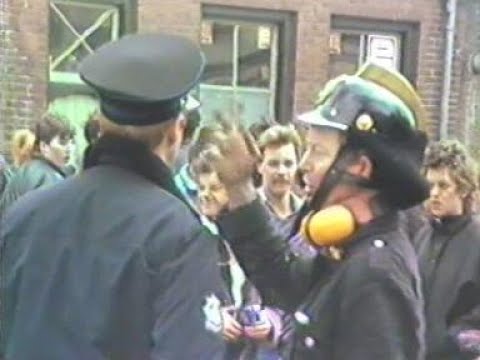 1987 Hoorn: stormachtig weekend | Aankondiging start aanleg 'strandboulevard Westerdijk'