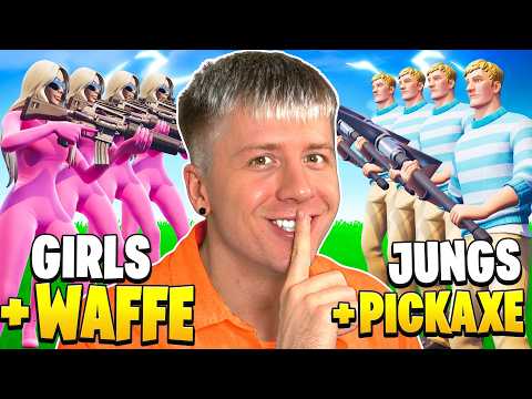 DAS ERSTE MÄDCHEN FANGEN DIE JUNGS TURNIER IN FORTNITE [UNFAIR?]