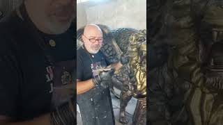 A little more about the sculpture of the Lion of Saint Mark that I am producing #timetolearn #art