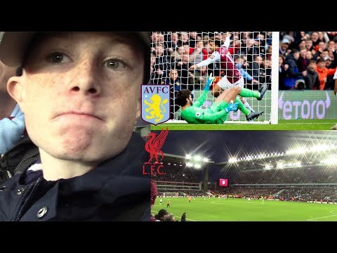 LAST MINUTE HEARTBREAK | Aston Villa 1-2 Liverpool Vlog