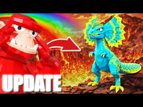 NEW SUGNASH FUSION DINO + NEW EXCTINCTION MAP UPDATE In UG VR!