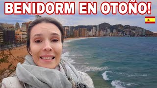 Benidorm - COMO ES fuera de Temporada Turistica #emigraraespaña