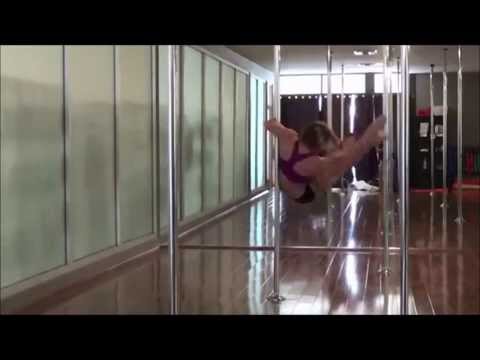 'The Spinebreaker' Advanced Pole Trick - Amanda Rose