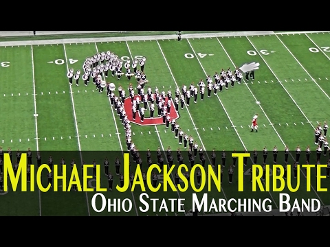 "Michael Jackson Tribute" - Ohio State Marching Band 10/19/2013