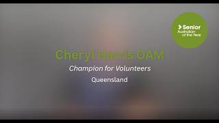 Meet your Australians – Cheryl Harris OAM – 2026 QLD Senior Australian of the Year