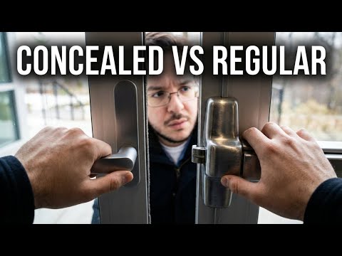 Concealed Panic Hardware vs Regular Exit Devices