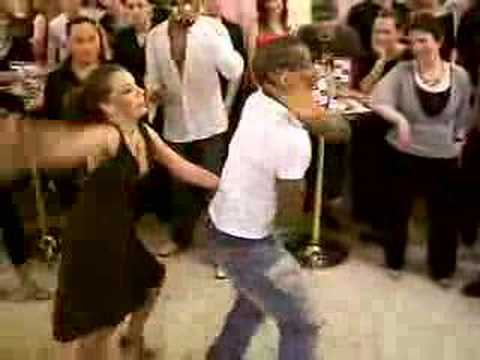 Orville Small and Burju at Prague Salsa Festival 2007