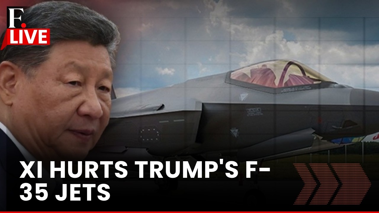 LIVE: China Forces US to Fly F-35 Advanced Stealth Jets Without Radar | Vantage on Firstpost