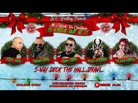 FREE: Steve Migs vs Great Bambina vs Chase James vs Milky Burrado vs Thomas Orion | 5CC Wrestling