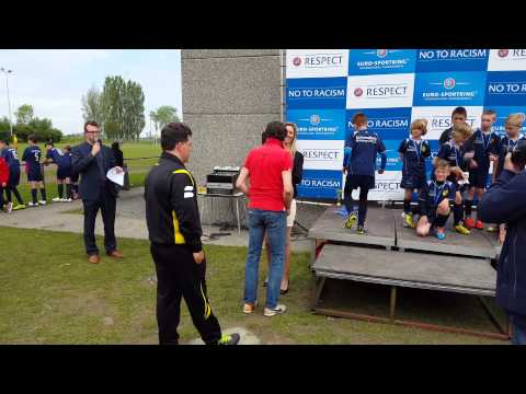 Uitreiking 6e plaats Polder Trophy 2015 aan VV Wilhelmus E4