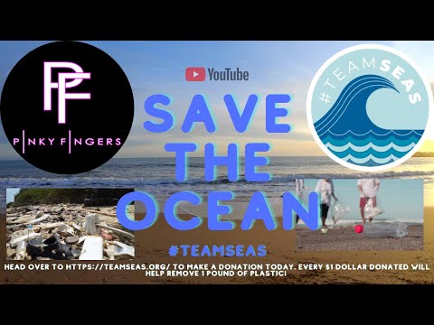 Save the Ocean | Pinky Fingers | Kids Channel | Sing-a-long | #TeamSeas