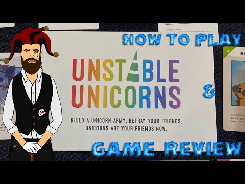 How to Play Unstable Unicorns & Game Review