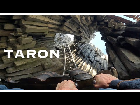 TARON Rollercoaster ON RIDE Front Seat POV Awesome Multi Launch Coaster ✨🎢😃 Phantasialand Achterbahn