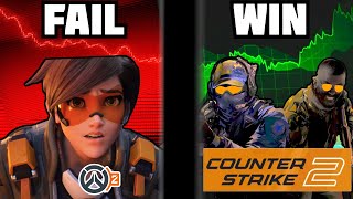 How Counter Strike 2 Succeeded Where Overwatch 2 Failed (At First)
