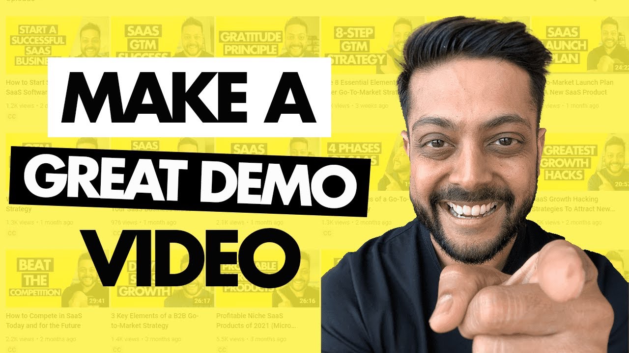 How to Make a Product Demo Video