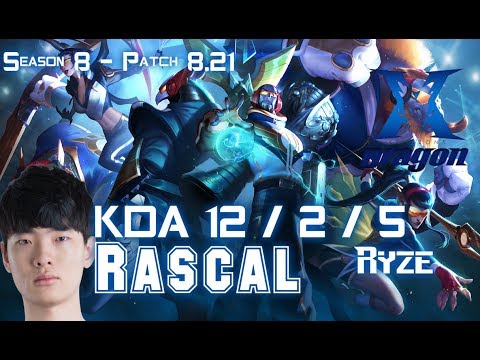 KZ Rascal RYZE vs URGOT Top - Patch 8.21 KR Ranked