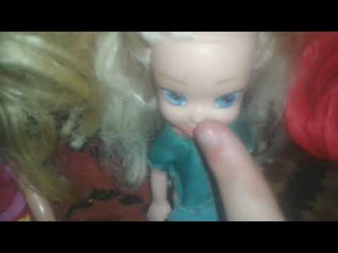 Ice Cream bike accident - elsa and anna toddlers