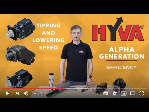 HYVA ALPHA Generation – efficiency of tipping solutions