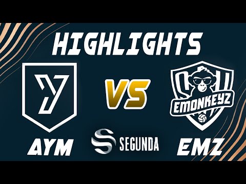 AYM Esports vs eMonkeyz Highlights - LEAGUE OF LEGENDS - SUPERLIGA SEGUNDA DIVISIÓN - JORNADA 11