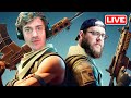 Coaching My Brother For His First Win - Fortnite - Live