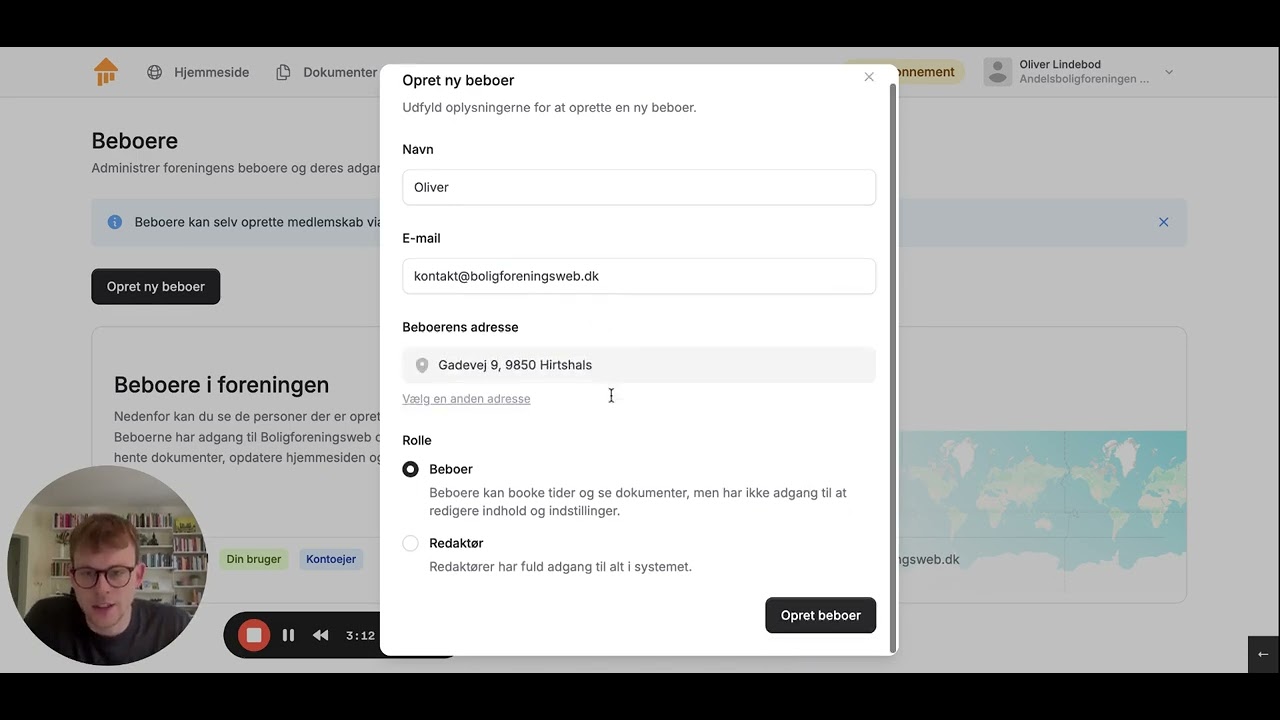 Video fra supporten: Opret og administrer beboere nemt