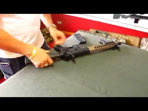 Dytac serie SLR solo rifle  battery installation and shooting test