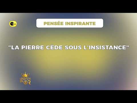 UNIVERS EN OR PENSÉE INSPIRANTE DU 18 OCTOBRE 2026