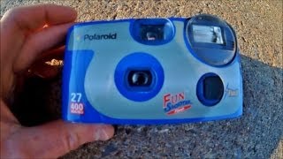 shooting the polaroid fun shooter with flash dollar store find day one