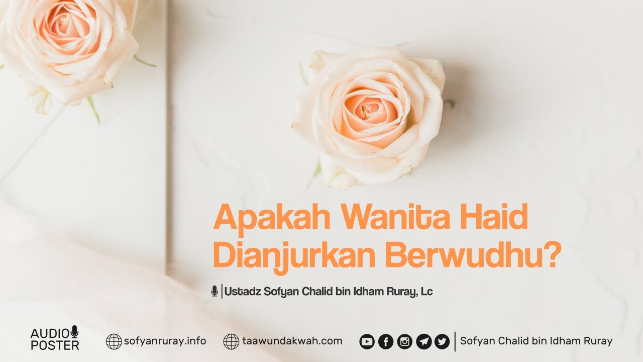 Apakah Wanita Haid Dianjurkan Berwudhu?https://youtu.be/OslQBRBJUNEApakah Wanita…