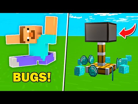 🔥 10 MINECRAFT BUGS and GLITCHES that were NOT FIXED