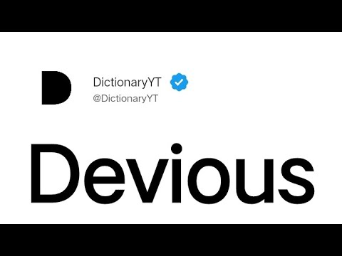 Devious Meaning in English