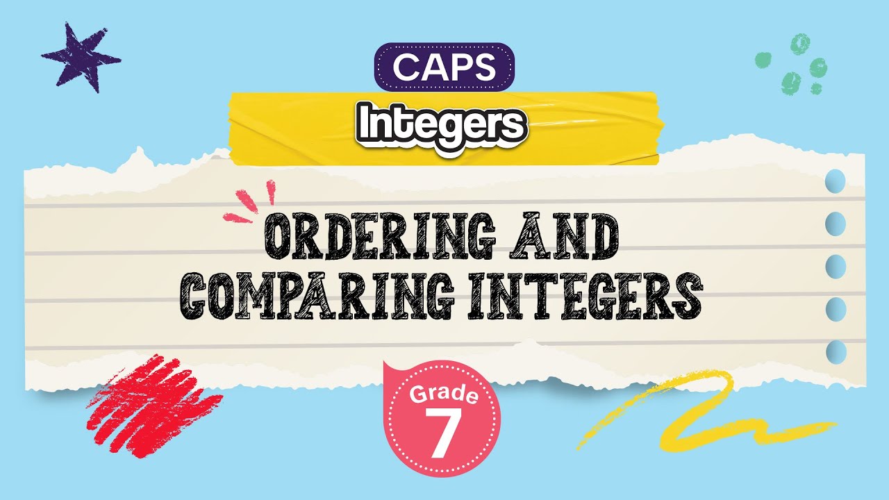 Ordering and Comparing Integers