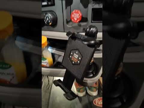 Semi truck Logbook tablet holder #trucking