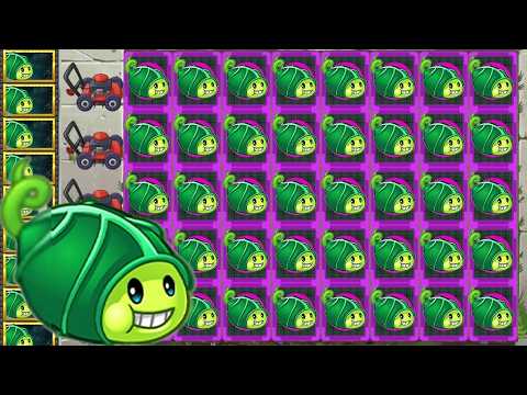 Pvz 2 Challenge - All Old Plants LEVEL 1 Power Up VS 999 Birthday Items - Who Will WIn? -