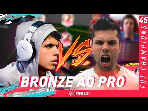 ENFRENTEI um PRO PLAYER CAMPEÃO do MUNDO! CACACE x NICOLAS99FC | Bronze Ao Pro #45 | FIFA 20 UT