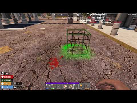 7 Days - LiveStream - s07e08 ☠ Hordenacht Nr. 4 ◈ Gameplay German Deutsch 7dtd